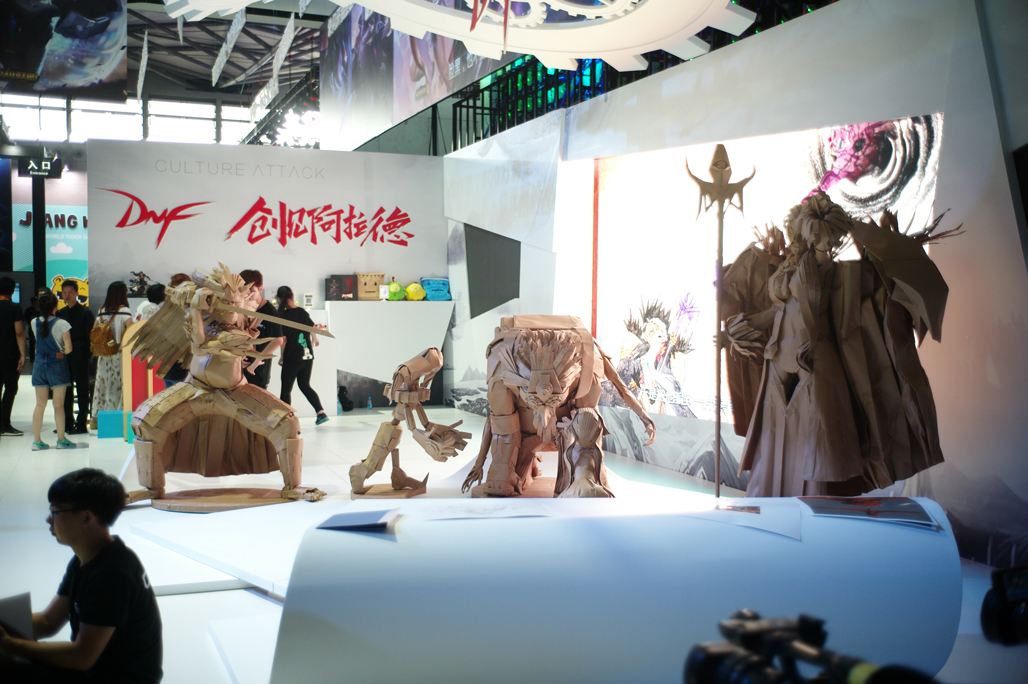 DNFChinaJoy展台开启 火爆体验区看点揭秘