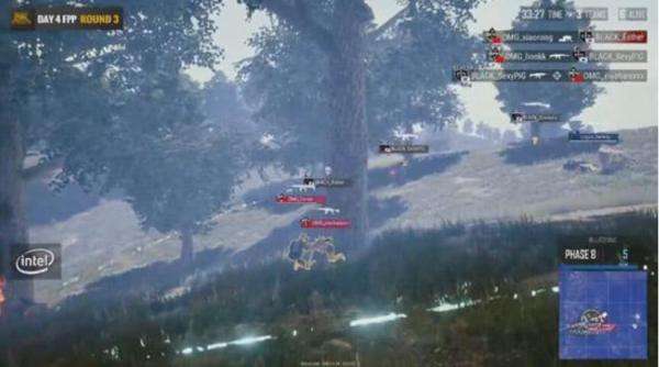 PGI:FPP第三场OMG强灭液体Black再吃鸡