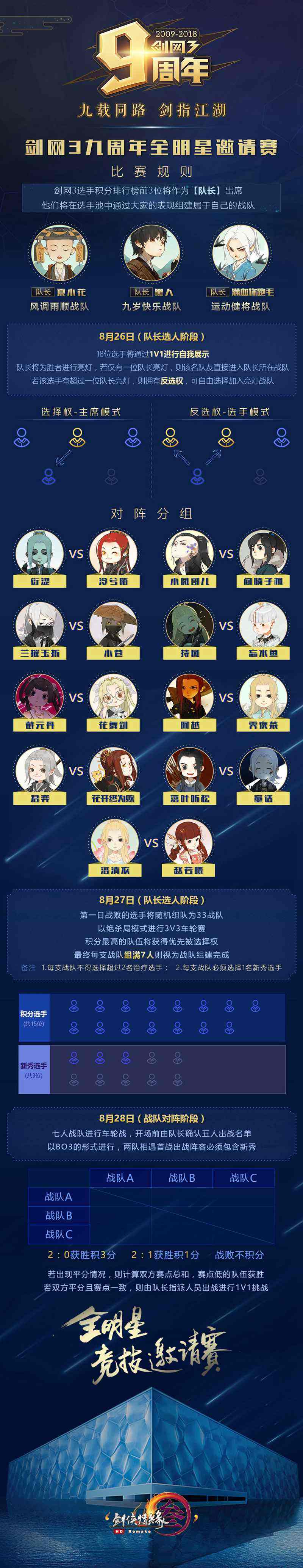 《剑网3》九周年回馈携新周边首曝 嘉年华外场活动详解