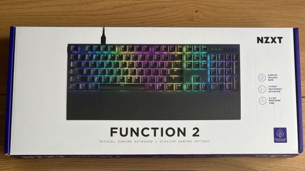 NZXT Function 2游戏键盘亚马逊特惠 仅99.99美元_大神游戏网