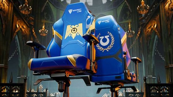 Secretlab发布首款战锤40K游戏椅 致敬极限战士_大神游戏网