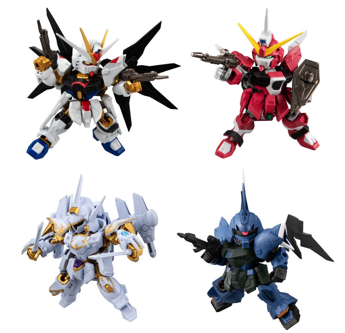 全新Gundam食玩系列开售 套装含10款可动模型