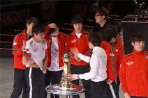 2016MSI季中冠军赛颁奖仪式 SKT赢得大满贯