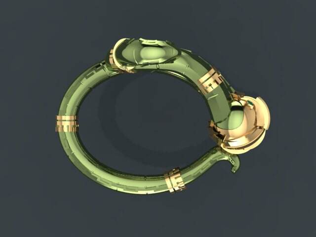 国外珠宝设计师再出新作 LOL俄洛伊手镯