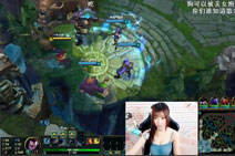 LOL美女主播虎牙沙拉：一区大师女亚索逆天三杀