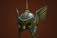 正义之眼 圣骑士通用制裁之锤橙装头盔测评