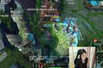 lol女神直播：琪琪打野盲僧 一脚上天入地