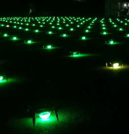 史无前例 魔域游戏界首启蜂群无人机造大场面