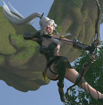 开局一把弓箭箭不落空 魔域新职业CG燃爆上演