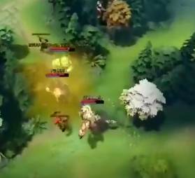 DOTA2疑似开挂的神级操作 影魔盲压TF盲勾