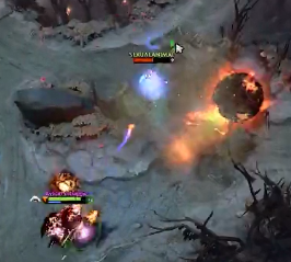 DOTA2久违精致奇迹卡！一次看两局双倍快乐