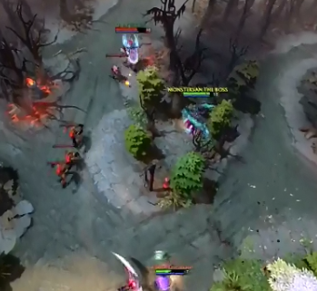 DOTA2团战集锦 白虎恰到好处的支援