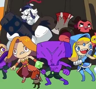 DOTA2趣味动画 告诉你选末日的五个理由