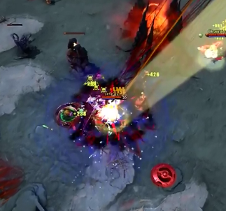 DOTA2团战集锦 一头默默无闻的神牛