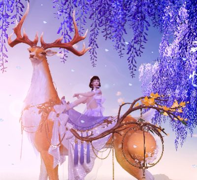 萌萌甜美萝莉 天刀入门级截图调色教学