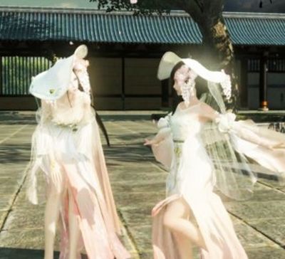 天刀七夕时装心王·灵犀引 动作GIF图赏