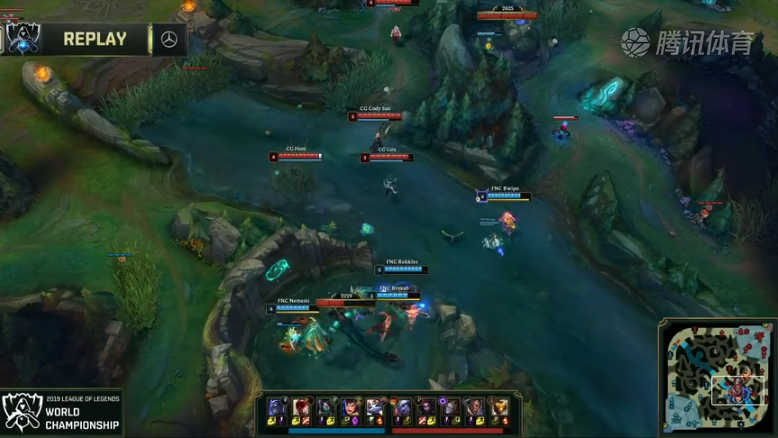 <b>S9小组赛第二日 FNC vs CG</b>