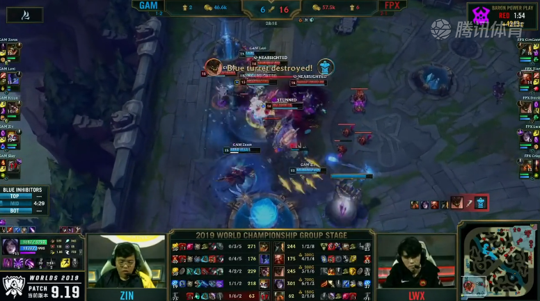 <b>S9小组赛第五日 GAM vs FPX</b>