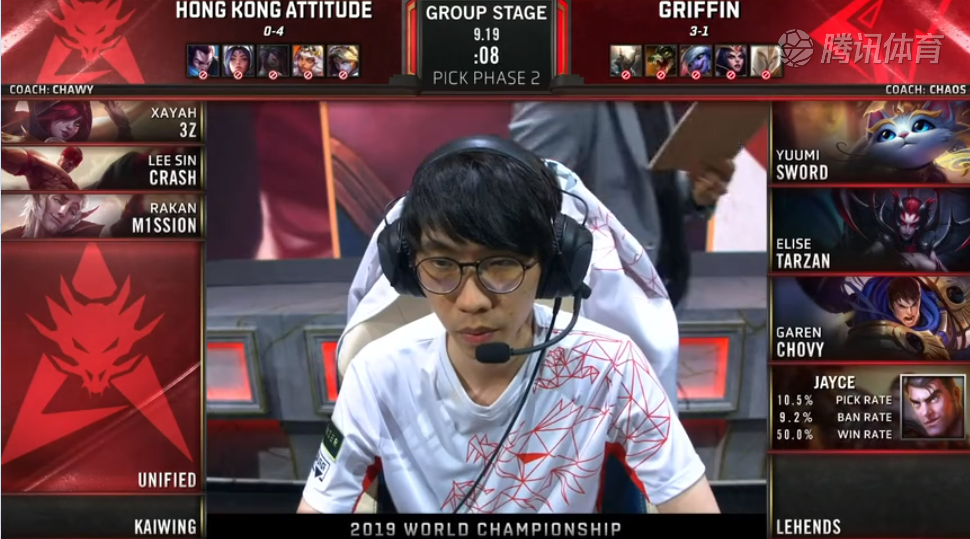 <b>S9小组赛第六日 HKA vs GRF</b>