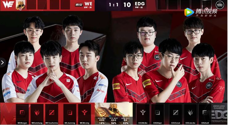 LPL2020春季赛4月19日WE vs EDG比赛视频回顾