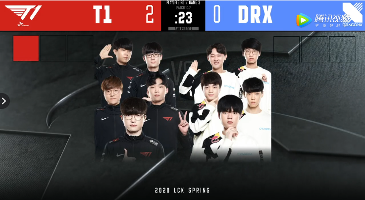 LCK2020春季赛4月22日SKT vs DRX比赛视频回顾