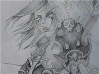 玩家原创画作：纯手绘的希尔瓦娜斯