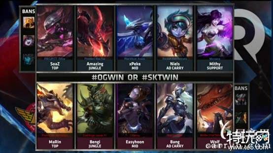 SKT惯用体系的特点 三核输出缺一不可