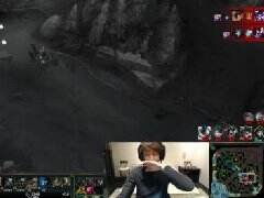 林更新与若风直播开黑 秀盲僧号称国服C罗