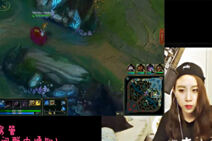 LOL美女直播：酷似小米新人女主播辅助莫甘娜