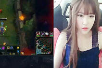 lol妙菱女神直播：露露超强支援杀崩三路