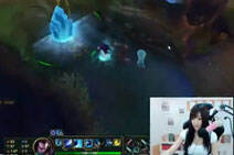 lol虎牙第一女神直播：飘逸亚索施虐全场