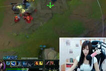 lol虎牙第一女神亚索第三弹：教你怎么秀