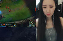 lol菲沫女神直播：女枪一个大招瞬间爆炸