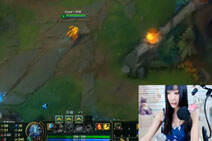 lol萌妹子直播：小鱼人屠杀秀肆虐全场