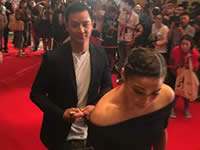 魔兽电影北京宣传 长枪短炮直指吴彦祖