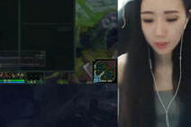 lol菲沫女神直播：火男WQR瞬间秒杀全场