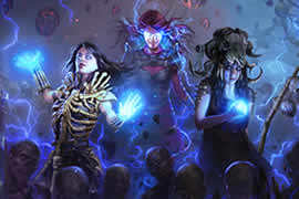 流放之路简单上层build毒雨陷阱视频