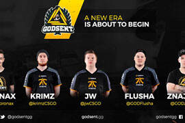 目瞪口呆!fnatic与GODSENT进行大范围轮换