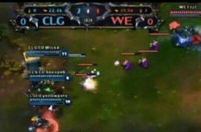 世纪大战：S2赛季WE和clg eu大战8小时视频
