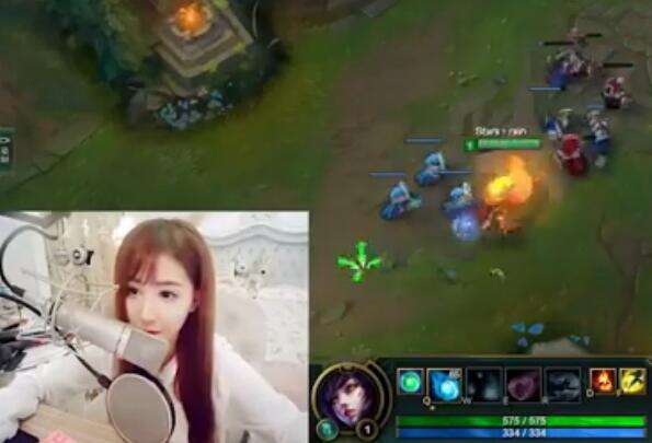 lol女神直播：星星九尾妖狐 致命魅惑