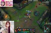 lol女神直播：星星妹子中单安妮 火焰就是我的玩