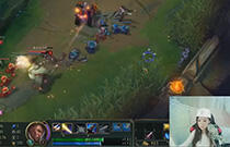 lol女神直播：薇儿中单奥巴马 勇闯韩服