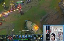 lol女神直播：miss中单维克托 QER输出成吨伤害