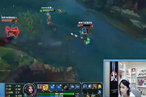 lol女神直播：miss中单妖姬 见面一秒就秒杀