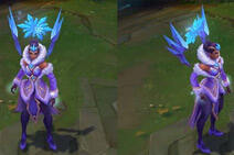 卡尔玛冰雪节限定皮肤多少钱 扇子妈新皮肤预览