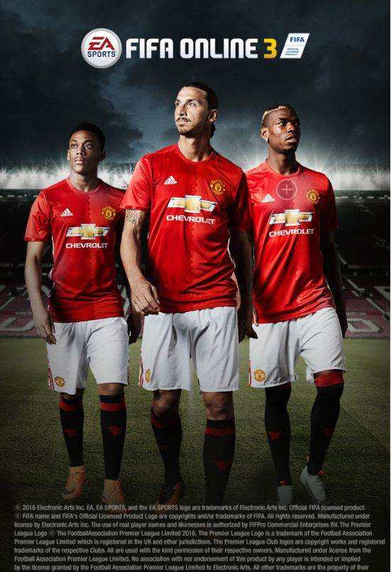 FIFA Online3韩服最新曼联高清壁纸一览