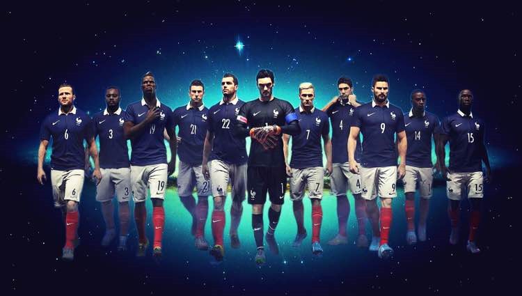 FIFAOnline3法国队欧洲杯霸气壁纸登录一览