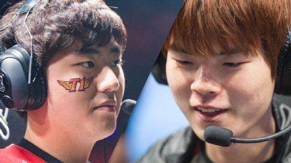 ESPN:超级战队的对决 SKT与KT全新首发阵容