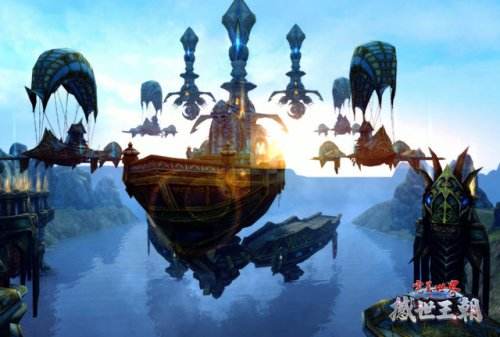 《完美世界》全新资料片撼世王朝12月12日公测