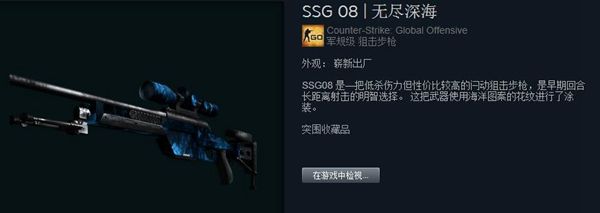 csgo鸟狙皮肤有哪些 csgo鸟狙皮肤欣赏